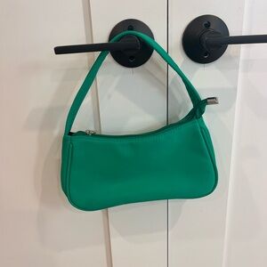 Green Nylon Purse